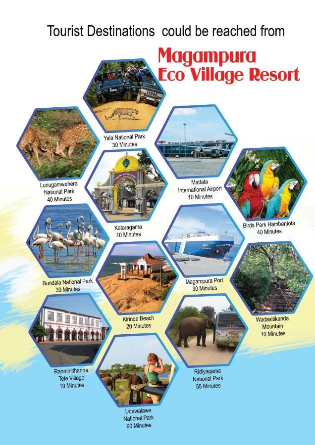 Magampura Eco Village Tissamaharama Exteriör bild